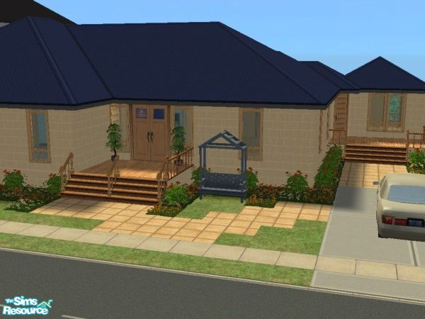Sims 2 — Ordinary Living by rb_500 — A suberban house for your average sim family. Perfect for the average of two