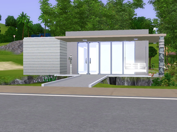 Sims 3 — Efficient Zen Dream by cooney — Efficient here is the key, because this darling little 1 bedroom 1 bath is