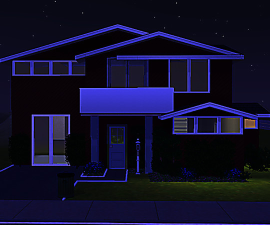 Sims 3 — The Abigail by pink_mascarax3 — perfect home for a small family.