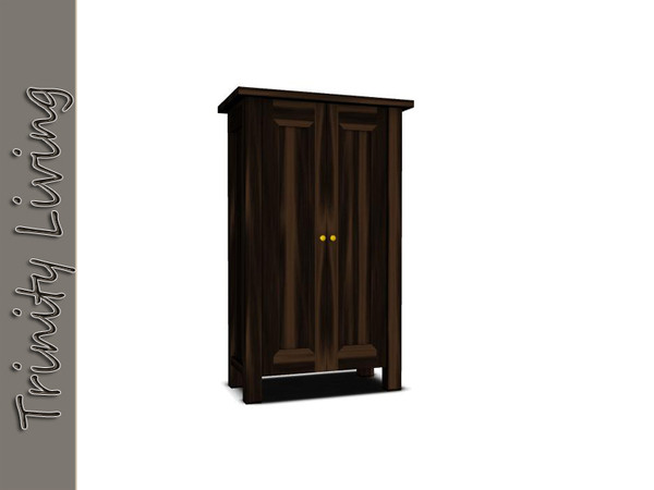 Sims 3 — Trinity Living Armoire by Angela — Trinity Living Armoire. Made by Angela@TSR (2010) Please don't clone my