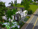 Sims 3 — Epsilon 5  by qqrklmn — Epsilon 5 is a nice and modern looking house. The building process and fly through of