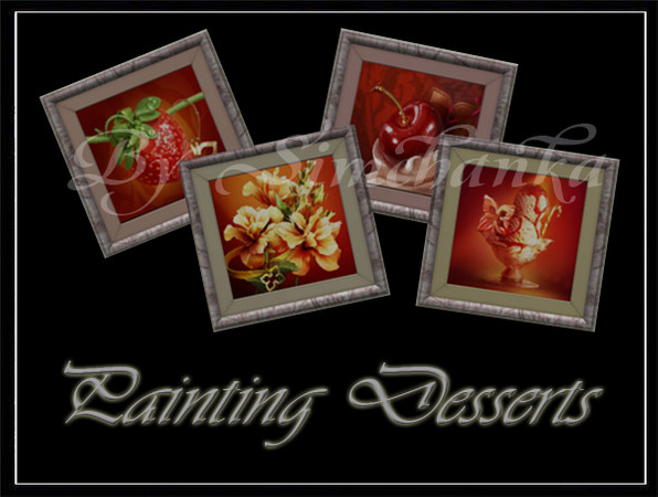 Sims 3 — Simchanka_Painting_Desserts  by Simchanka — Painting Desserts 