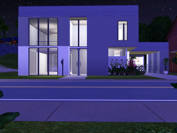 Sims 3 — Relaxing Dream by cooney — Relaxing Dream is a simple low maintenance modern 1 bedroom 2 and 1/2 bathroom house,