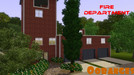 Sims 3 — Fire Department by Ooranges — This fire station was built in the 1970's and is still very much together. It