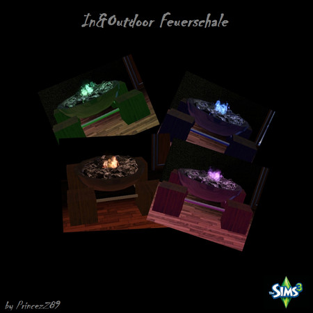 Sims 3 — In&Outdoorfireplace by Princezz89 — 