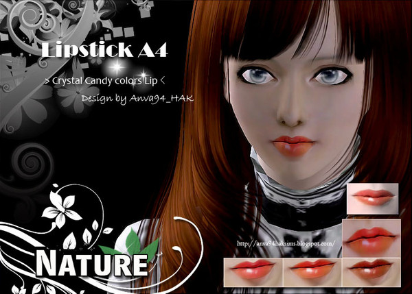 Sims 3 — Lipstick_A4_By_Anva94_HAK by anva94_Hak — No Description