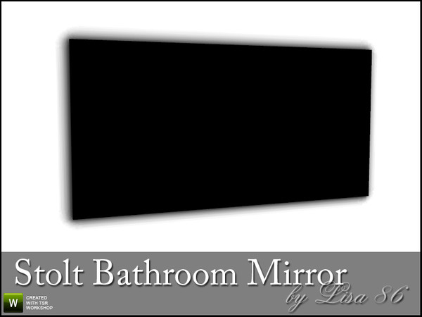 Sims 3 — Stolt Bathroom Mirror by Lisa 86 — Stolt Bathroom Mirror by Lisa 86 at TSR *TSRAA*