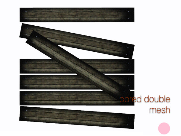 Sims 3 — Bored Double Mesh by DOT — Bored Board Double Mesh by DOT of The Sims Resource