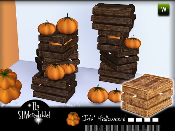 Sims 3 — Halloween Crate by SIMcredible! — by SIMcredibledesigns.com available at TSR