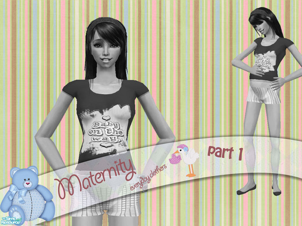 Sims 2 — Beautiful mommies - Mesh by micamariani — *** Disclaimer: I don\'t own the mesh, although I\'m allowed to