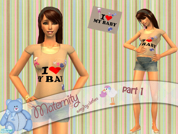 Sims 2 — Beautiful mommies by micamariani — *** Disclaimer: I don\'t own the mesh, although I\'m allowed to include it in