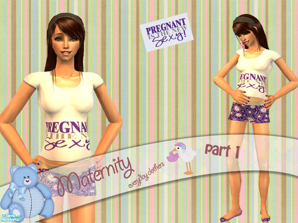 Sims 2 — Beautiful mommies by micamariani — *** Disclaimer: I don\'t own the mesh, although I\'m allowed to include it in