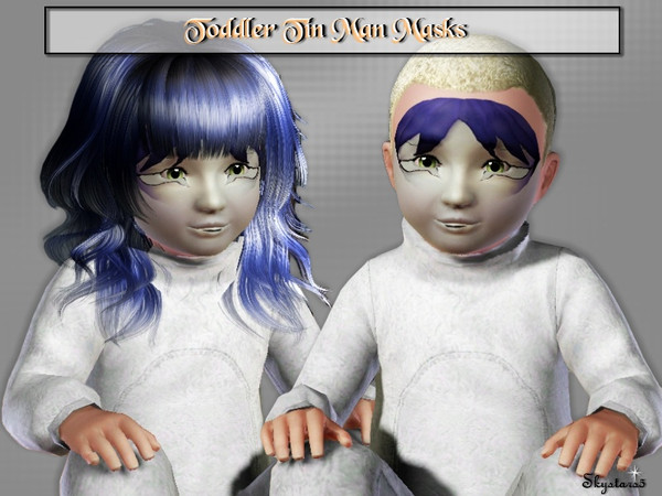 Sims 3 — Skys5_Toddler Tin Man Mask by skystars5 — 