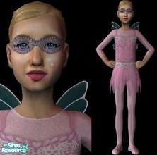 Sims 2 — Fairy Mask by sinful_aussie — A Cute Fairy Mask For Your Female Sims!