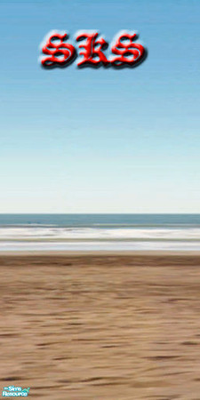 Sims 2 — Discovery! - Beach Scene by 71robert13 — This beach scene was discovered hidden in Base Game Files now made