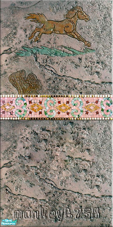 Sims 2 — Brick Wall 5-01 by monkey6758 — 