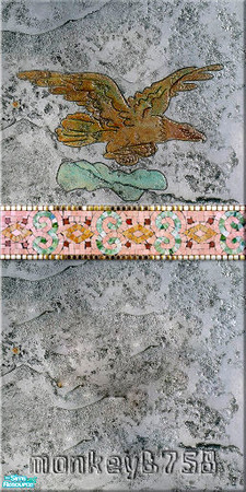 Sims 2 — Brick Wall 4-02 by monkey6758 — 