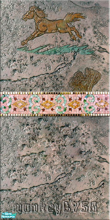 Sims 2 — Brick Wall 4-01 by monkey6758 — 