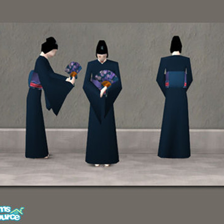 Sims 2 — TOT Doll MESH by DOT — TOT Doll MESH. Matching \'Touch Of Teak\' in-game bed. Desk - Dining Table - Chair - End