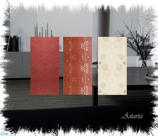 Sims 2 — Villa by Astarta — just paintet walls!