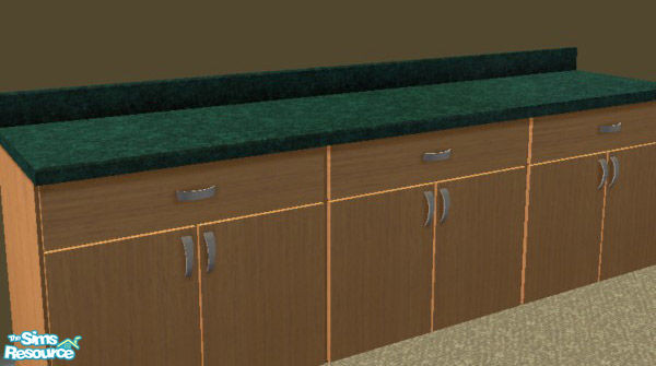 Sims 2 — Blue Green Granite Forbidden Fruit Count by rebelxgirl — Recolor of Maxis object Forbidden Fruit Counter. Blue