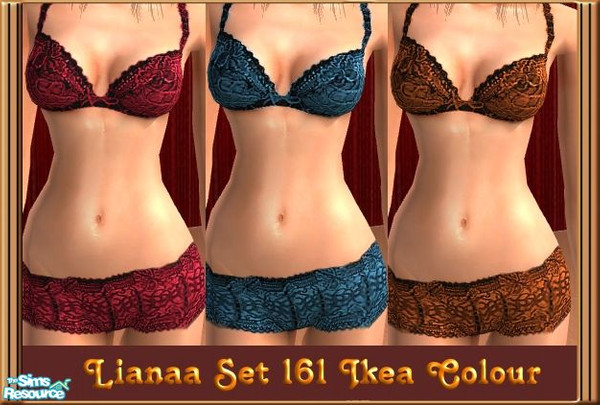 Sims 2 — Set 161 Ikea Colour by Lianaa — Set 161 Ikea Colour