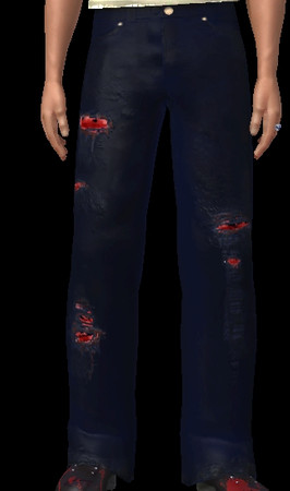 Sims 3 — Zombie Jeans by jezebel_the_nun — 