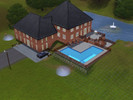 Sims 3 — Lakeside Mansion by hotpass105 — Large Mansion beside a lake. Two story celings. Awesome decorations, and worth