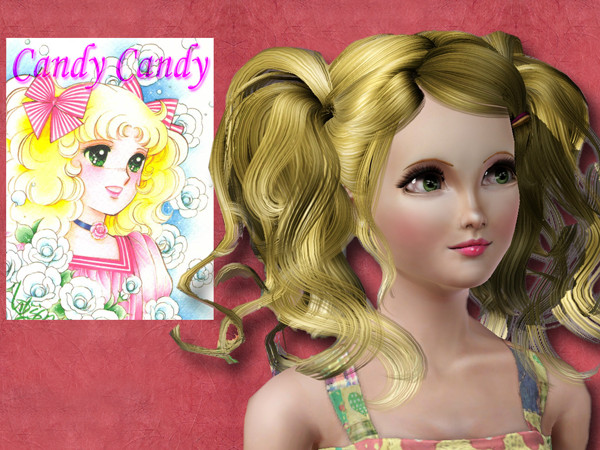 Sims 3 — Candy Neige by Tyty30 — By Tyty VeryImportantSims Hair Newsea Kitty et Peggy avec le chapeau Wear EA Eyes : Eyes