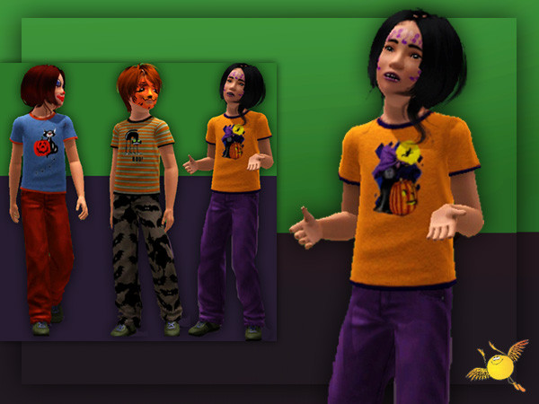 Sims 3 — evi halloween2 by evi — Kids tops with halloween designs