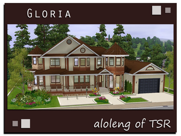 Sims 3 — Gloria by aloleng — Built with World Adventures, Ambitions, High End Loft and Fast Lane expansion packs.