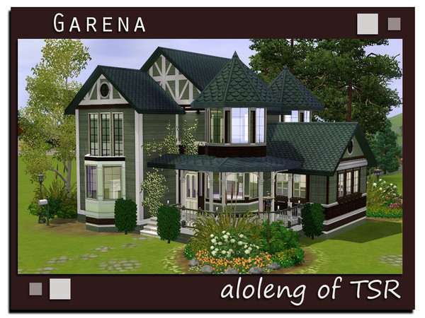 Sims 3 — Garena by aloleng — Built with World Adventures, Ambitions, High End Loft and Fast Lane expansion packs. 