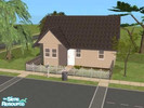 Sims 2 — The Wren - A good attractive starter home by SallyScuba — An attractive small house with small garden to the