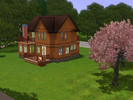 Sims 3 — October House  by princesspink — Charming 2 bedroomed family home with a comfortable open plan kitchen, dining