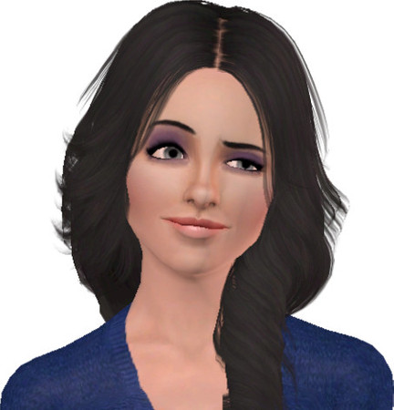 Sims 3 — Ruby Demonia by dpdoyle — This is supposed to be the demon Ruby from Supernnatural. Her real name is Ginevieve