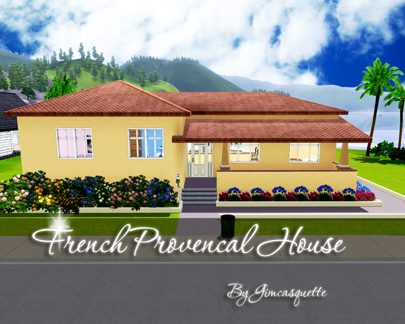The Sims Resource French Provencal House