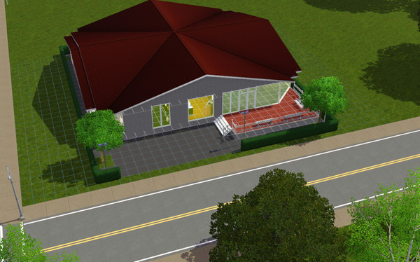 Sims 3 — Shopping Center by Hinata82 — Shopping Center, you will need mesh from : http://www.aroundthesims3.com/