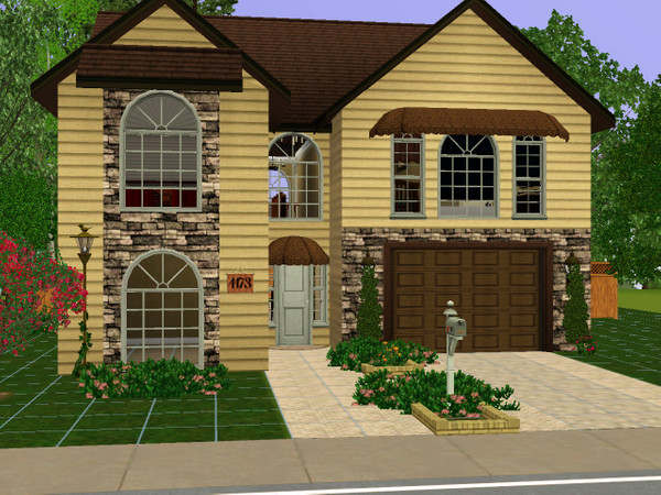 Sims 3 — Farmhouse Collection 2 by Kroderick — This is another modern, chic and ultra-stylish farmhouse. The home