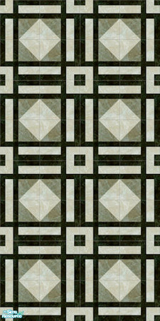 Sims 2 — Maxis Forgotten Tile Set 7 - Deco Has Art 2 by robbyngirl — Always love the tile floors with The Sims 2 and