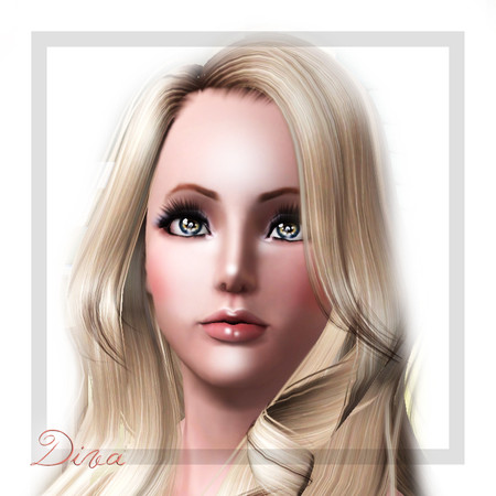Sims 3 — Diva by TSR Archive — NOT INCLUDED: Hair by TumTum Simiolino (MyBlueBook) Eyes by Tifa Lipgloss by me Eyebrows