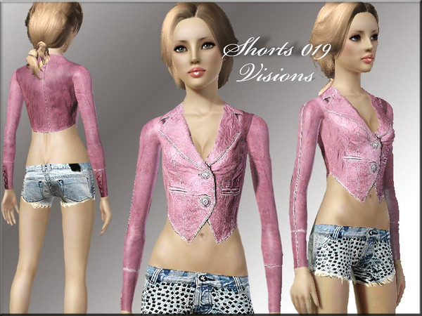 Sims 3 — Shorts 019 by Visions by Zamok — 