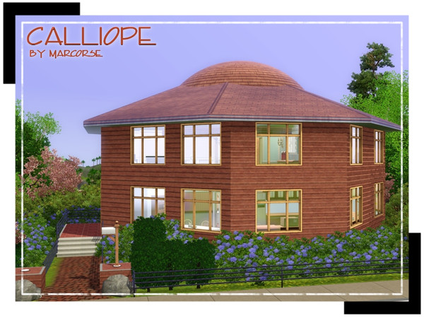 Sims 3 — Calliope by marcorse — Calliope was named for the memories triggered by it's shape resembling an oldfashioned