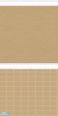 Sims 2 — My Maxis Tiles Match! Recolours by Simpleton - Simple Pleasures Half Tile Wall by Miss_Simpleton — Well I just
