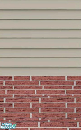 Sims 2 — Brick and Siding by DEANNA73070 — 