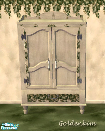 Sims 2 — Ivy bedroom set - dresser by goldenkim — 