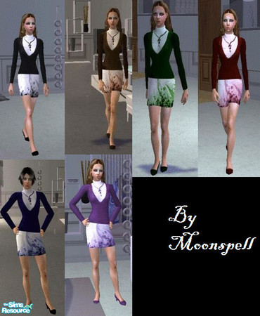 Sims 2 — Everyday by moonspell — There is a cool textures for maxis mesh. I hope you like it.