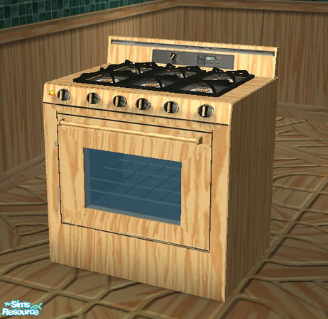 Sims 2 — Teal Mission Kitchen - Stove by Outpost_Road — Stove to match the Teal Mission Kitchen.