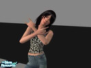 Sims 2 — Skull-Top; Female, Teen by POPcornPOP — My very first creation :-)! Fast and simple, enjoy! 