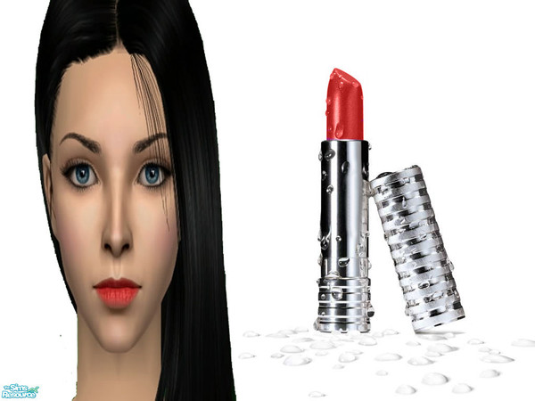 Sims 2 — Lipstick set - Red by theangeliquemonte — Here\'s my first shared to anyone lipstick,hope your sims enjoy it =)
