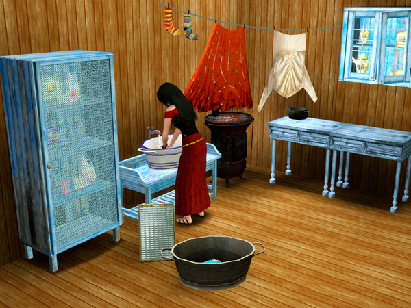 Sims 3 — Simspiration Issue2 Exclusive NomadicKitchen by ShinoKCR — 